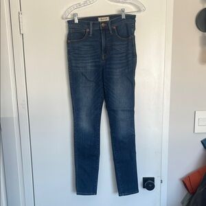 Madewell 10” High Rise Skinny Jeans